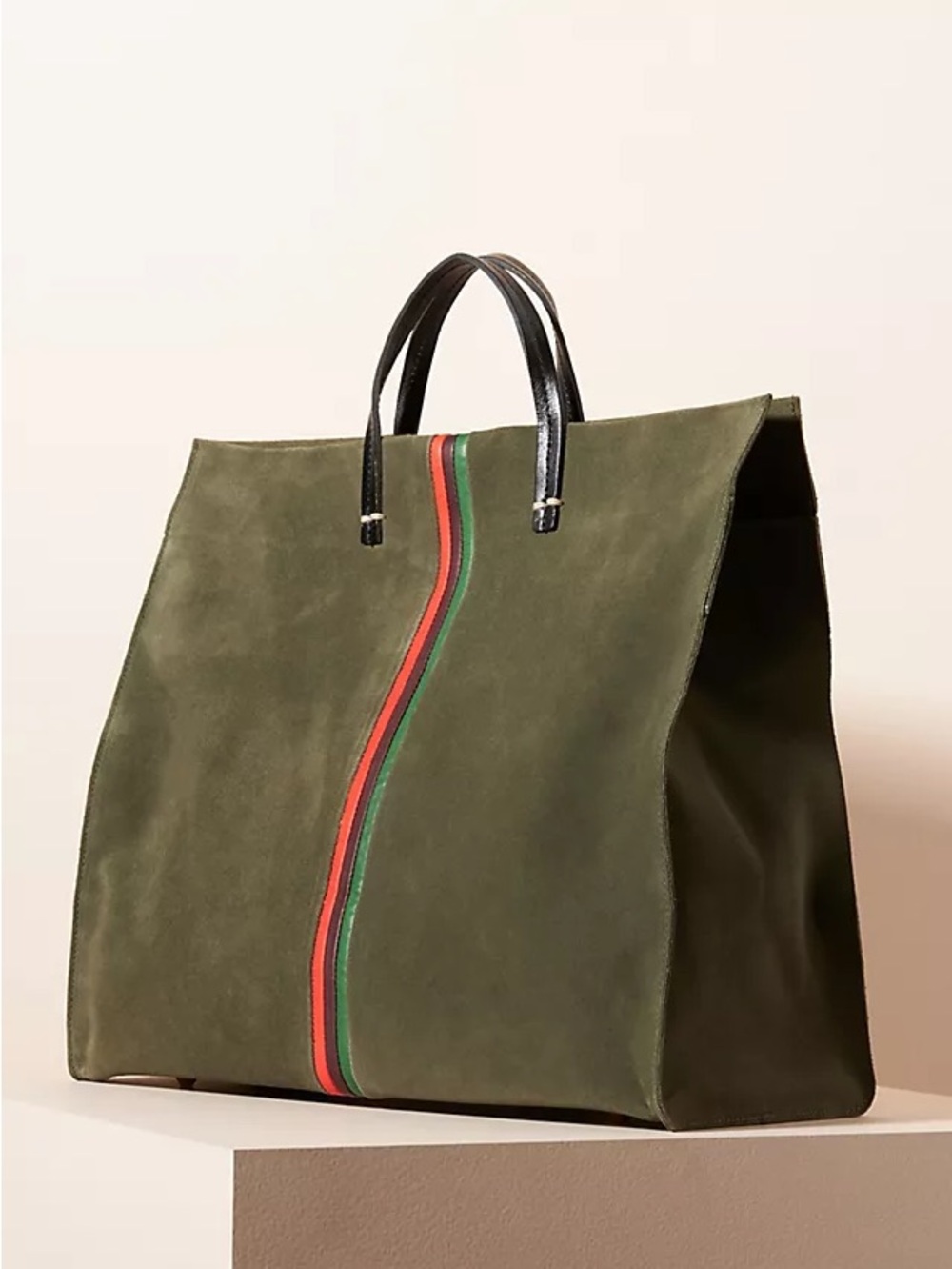 Clare V. Suede Simple Tote